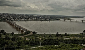 Benue River in Makurdi, Benue state, Nigeria. 