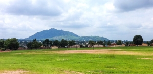 View of Mkar Hill in Mkar, Benue state, Nigeria. 