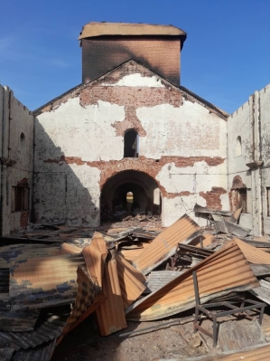 Among Christian sites that have been targeted was a SPEC church building on Nov. 1, 2023 in Omdurman, Sudan. 