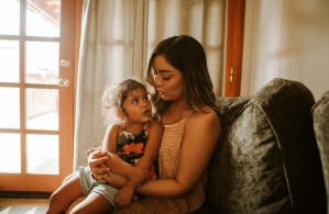 mother and daughter