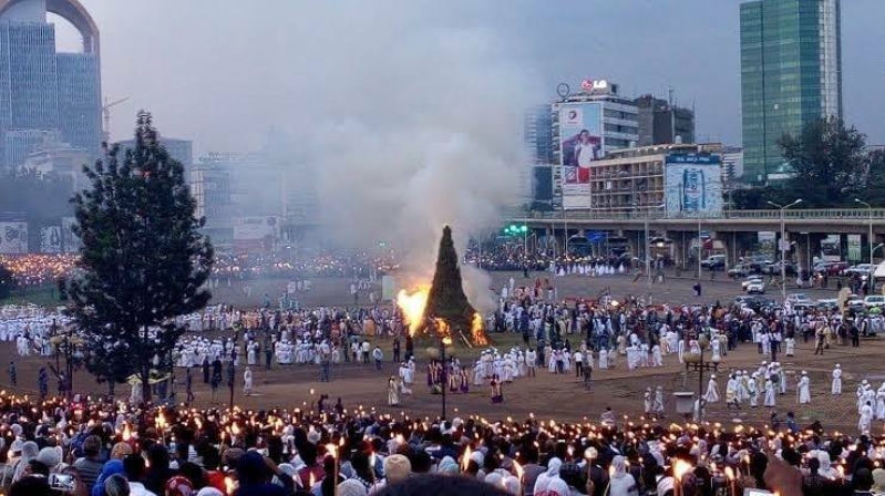 Meskel Square in Addis Ababa