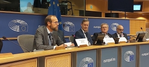 Arie de Pater at European Parliament