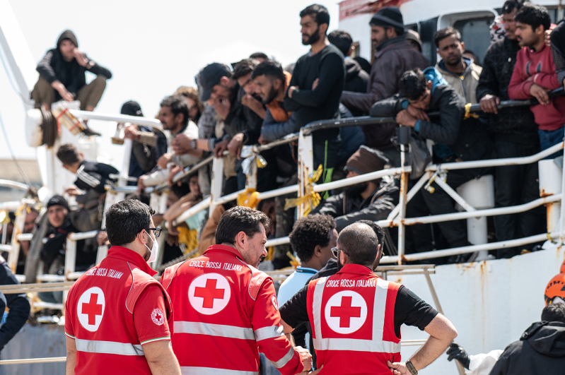 Migrants in Italy