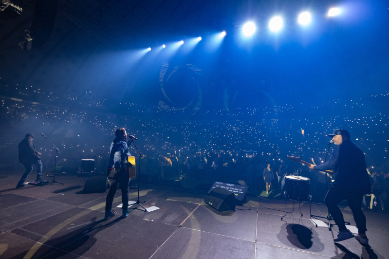 The Afters performance in Porto, Portugal.