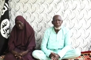 The Rev. Paul Musa and wife in video released May 5, 2024. 