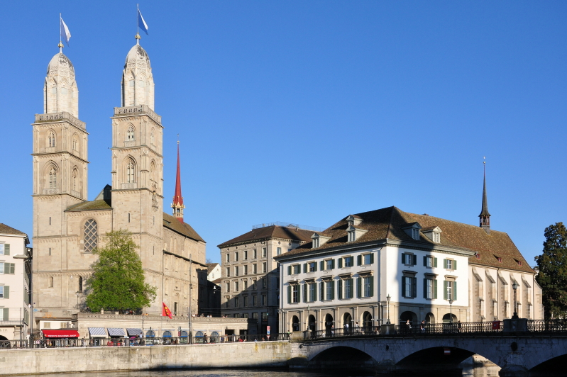 Grossmuenster in Zurich, Switzerland