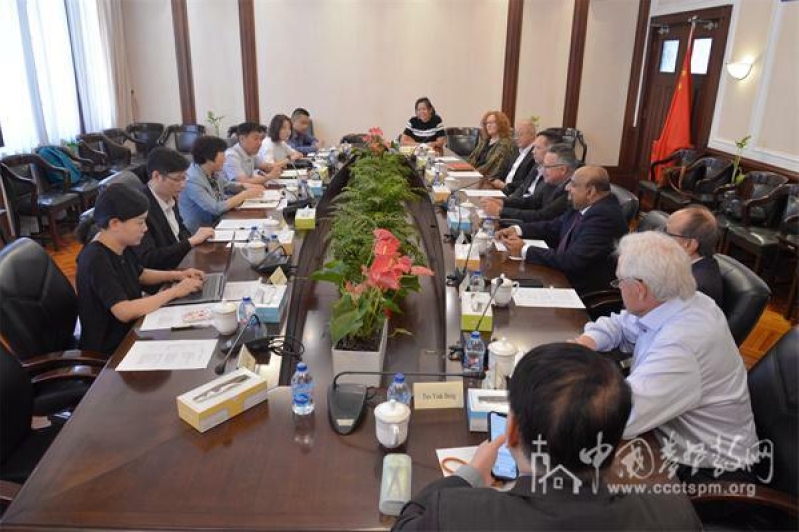 A delegation from the World Evangelical Alliance met leaders of CCC&TSPM in Shanghai on July 24, 2024