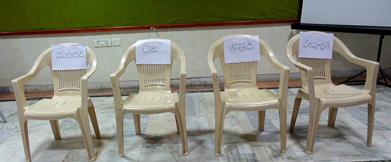 Four chairs