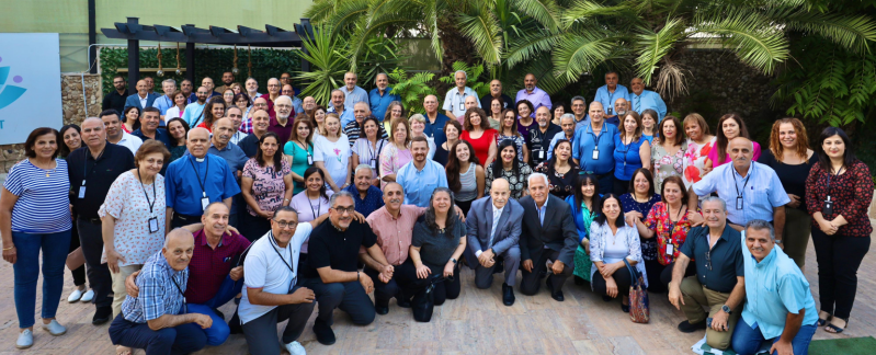 Group photo of the evangelicals who met in Amman, Jordan, at the beginning of September.