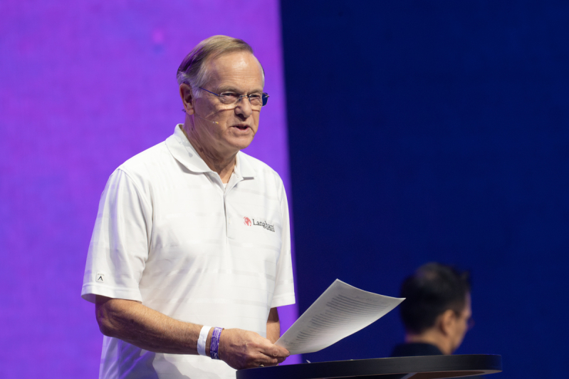 Chris Wright at the Fourth Lausanne Congress on World Evangelization in Incheon, Korea