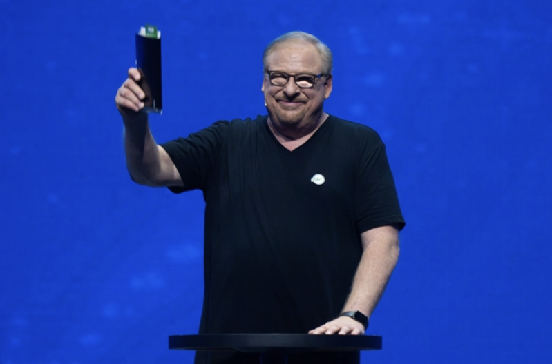 Rick Warren addresses thousands of delegates on the last day of the Fourth Lausanne Congress on World Evangelization in Incheon, South Korea, on Sept. 28, 2024