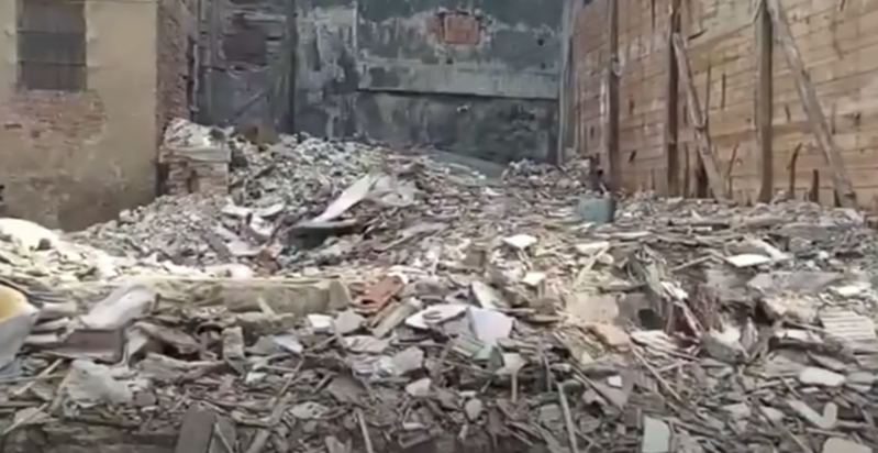 Screenshot of footage after the earthquake in Cuba on Sunday, Nov. 10.