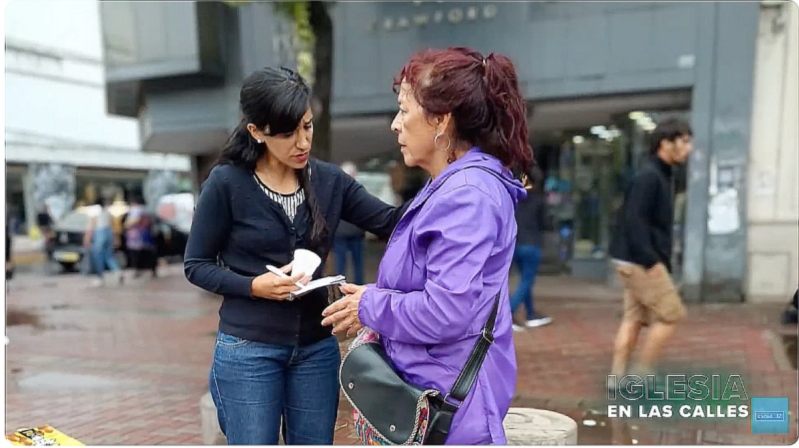 Street prayers and gospel preaching