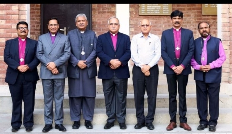 Bishops of the seven dioceses of Church of Pakistan