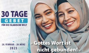 German-speaking evangelical alliances launch a 30 days of prayer campaign for the Islamic world