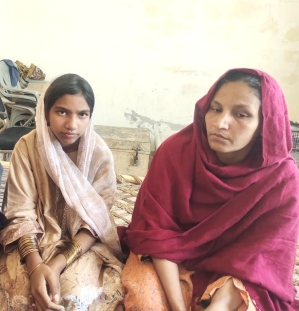 Saba Shafique with her mother Rakhil Shafique after police freed the 12-year-old from the 35-year-old Muslim who allegedly kidnapped her.