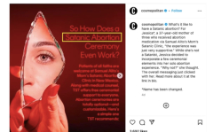 Cosmopolitan magazine promotes Satanic 'abortion ritual'