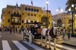 Christians take an active part in the anniversary celebrations of Lima, Peru's capital city