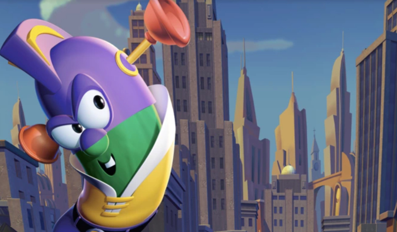 VeggieTales' cucumber star LarryBoy to get his own faith-based feature film in 2026