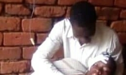 Christian beaten unconscious, home burned