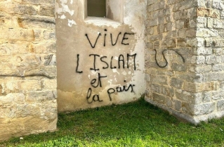 Islamist defacing of Christian sites shocks French villagers