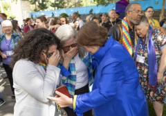 United Methodist Church drops decades-old ban on ordaining LGBT clergy without debate