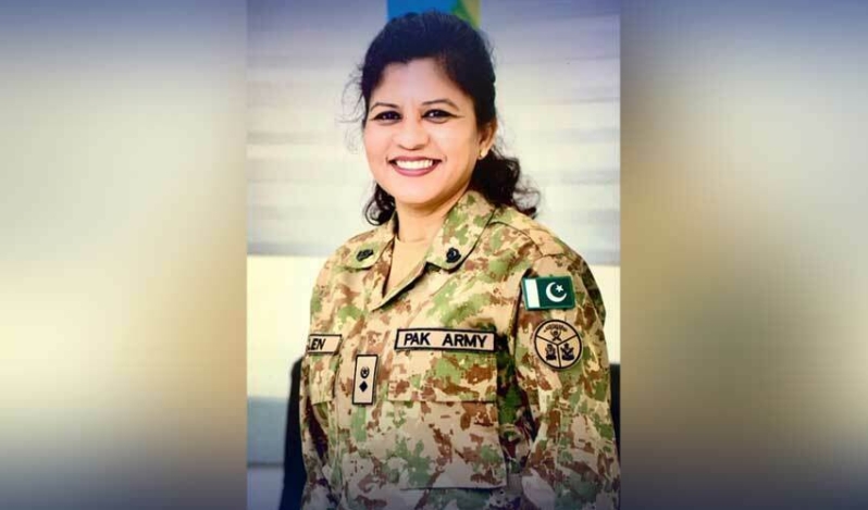 Christian becomes first minority woman to be promoted to brigadier in Pakistan Army