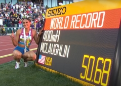 Sydney McLaughlin-Levrone declares 'anything is possible in Christ' after breaking world record