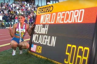 Sydney McLaughlin-Levrone declares 'anything is possible in Christ' after breaking world record