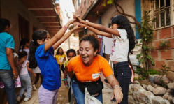 City of Medellin and World Vision join forces to protect migrant children in Colombia