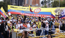 Thousands of people march for Jesus in Colombia, pray for peace in the nation