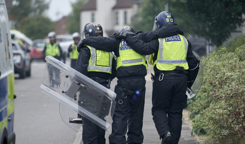 UK Riots: Christian Police Association calls on believers to support police, requesting 'Prayer! Prayer! Prayer!'
