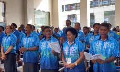 Fiji Olympic athletes’ hymns captivate Olympic Village