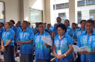 Fiji Olympic athletes’ hymns captivate Olympic Village