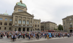 1,000 remember the persecuted at public protest in Switzerland: 'we have a responsibility'