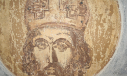 Portrait of 'last Christian emperor' of Constantinople and Byzantine discovered in Greece