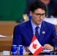 Canadian Prime Minister Justin Trudeau announces resignation