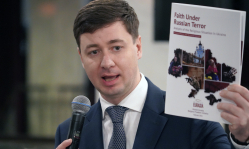 Evangelicals in Ukraine oppose ceding territory for peace, rights advocates say