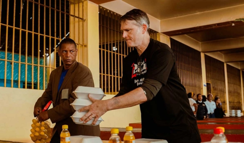 Palau Festival visits Najayo prison in the Dominican Republic