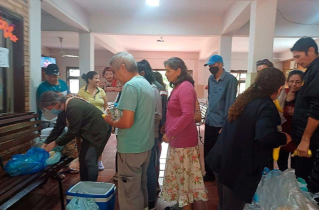 Evangelical churches and Christian volunteers provide support to cancer patients in Paraguay