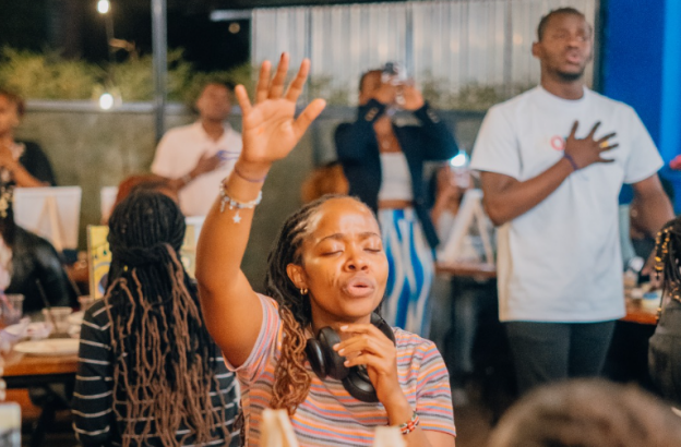 Youth initiative in Nairobi curate worship experience through painting at unique events
