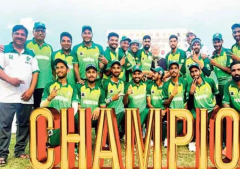 Pakistan Christian team makes history by winning four-nation cricket championship in Sri Lanka