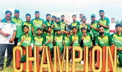 Pakistan Christian team makes history by winning four-nation cricket championship in Sri Lanka