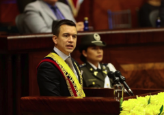 Ecuador’s President Daniel Noboa reelected amid political tensions, promises to protect family values