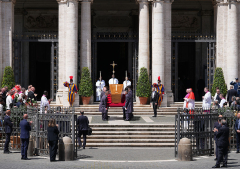 Thousands in Rome attend funeral of 'humble' Pope Francis