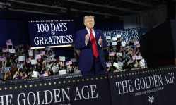 White Evangelicals most supportive of Trump 100 days in: Pew