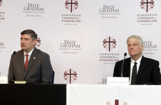 'Young evangelists need to be encouraged,' says Franklin Graham as he casts vision for European Congress on Evangelism