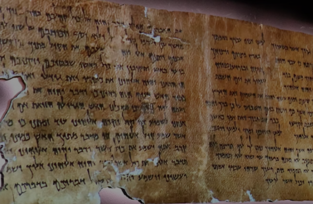 Eight newly installed Dead Sea Scrolls on display at Ronald Reagan Presidential Library in California, U.S.
