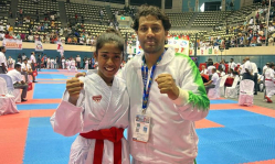 12-year-old Pakistani Christian girl wins gold at South Asian Karate Championship in Sri Lanka