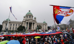 Evangelical Alliance pleads for prayer as Serbia protests turn violent: 'Pray for the leaders to make wise decisions'